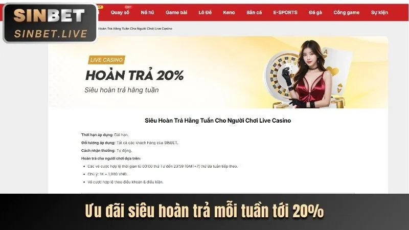 Hoàn trả 18win info